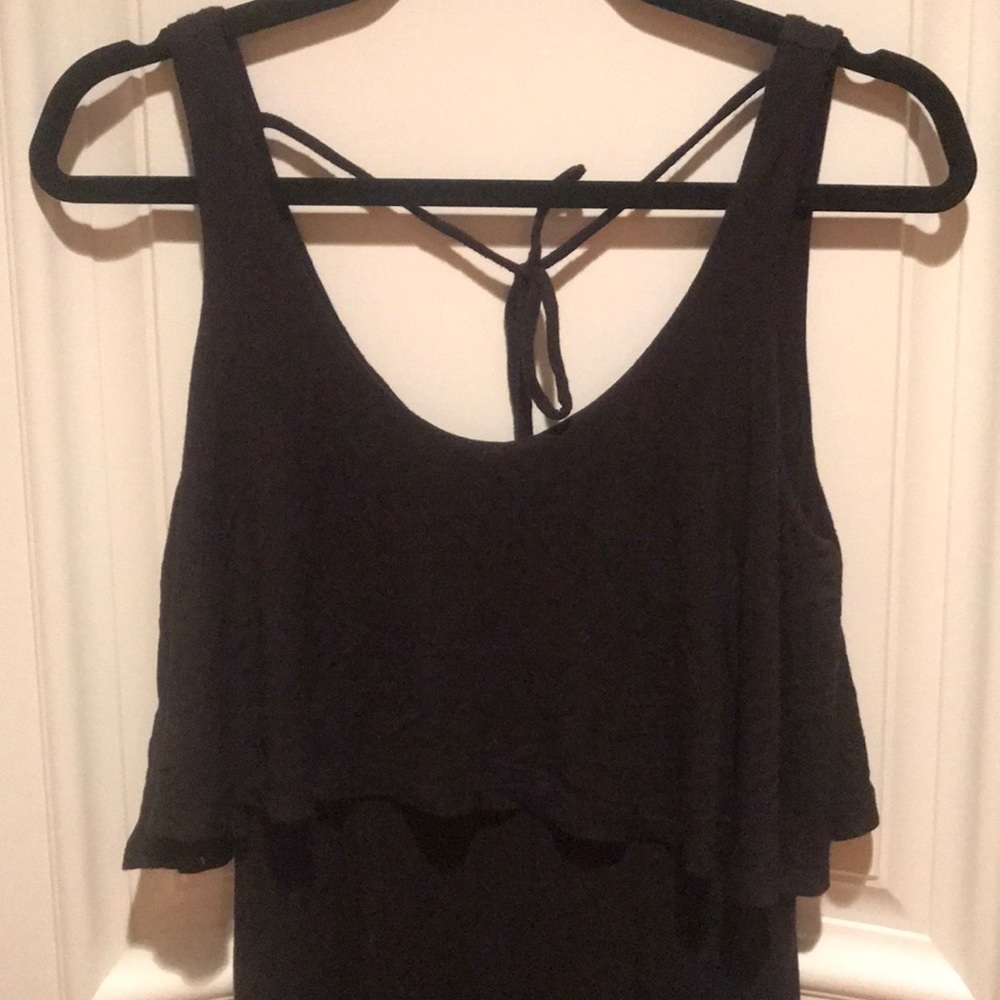 Black Maxi Dress - Picture 3 of 4